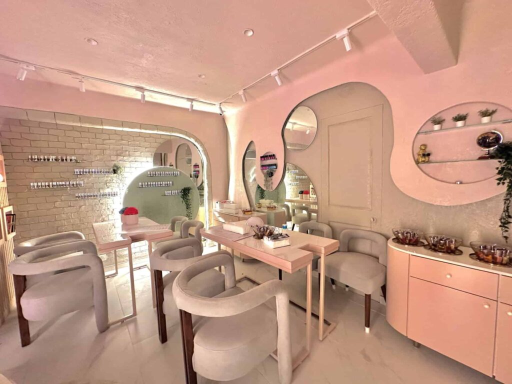 Bellissimo Nail Studio Interior - Stylish Nail Salon in Khar and Bandra West, Mumbai